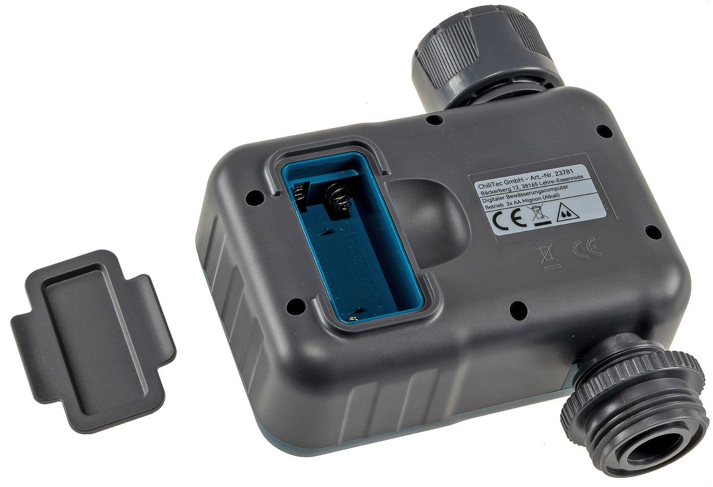Digitaler Bewässerungscomputer "CT-WB7" mit Adapter 1" & 3/4", IP54