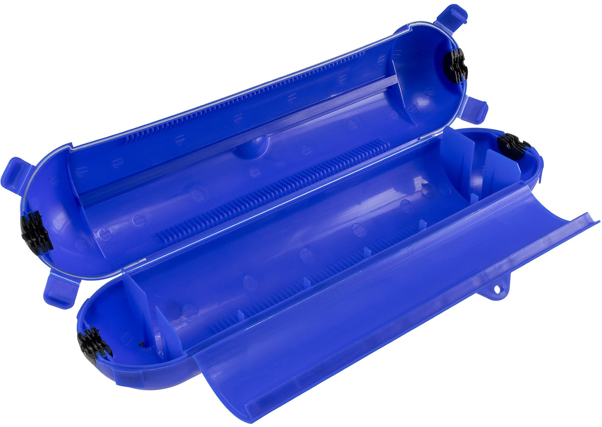 Kabelschutzbox für Aussen IP44 XL LxØ 365x90mm, Blau