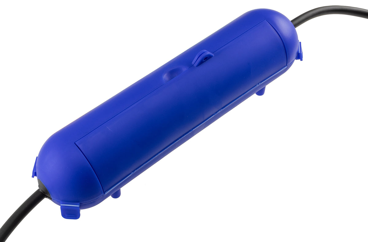 Kabelschutzbox für Aussen IP44 XL LxØ 365x90mm, Blau