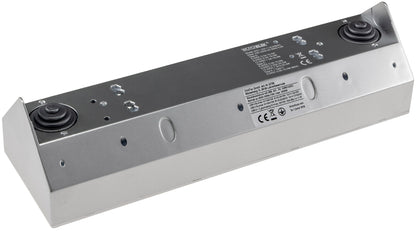 4-fach Steckdosenblock, USB-A+C, silber 250V~/ 16A, Aufbaumontage, USB 3,1A, PD