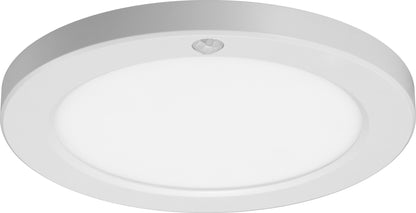 LED Deckenleuchte "BUTON" mit PIR-Sensor Ø 23cm, 18W, 3000/4000/6000k