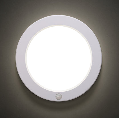 LED Deckenleuchte "BUTON" mit PIR-Sensor Ø 23cm, 18W, 3000/4000/6000k