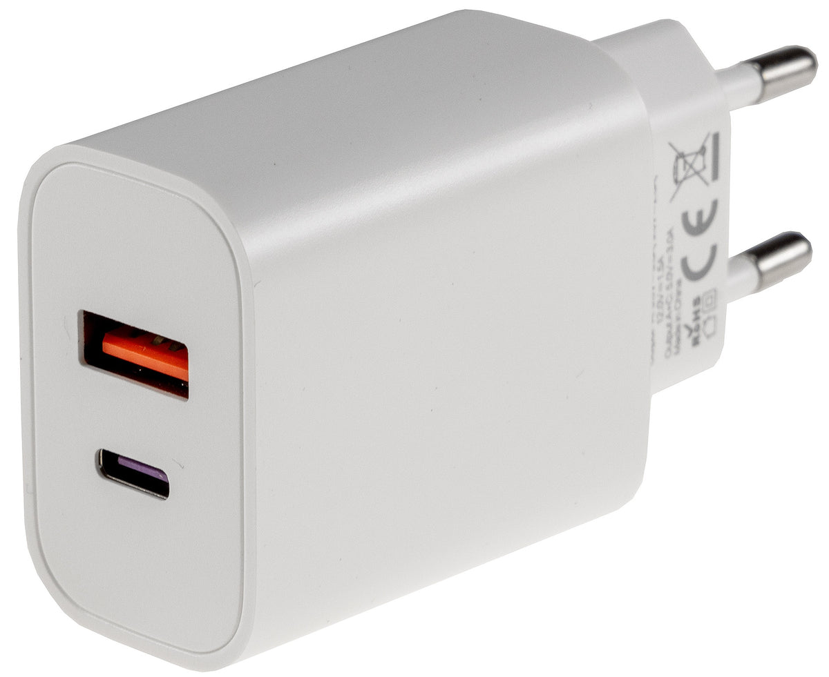 Stecker-Netzteil mit USB "CTN-0522 A-C" 20W, 5,0V/3,0A, 9,0V/2,0A, 12,0V/1,67A=