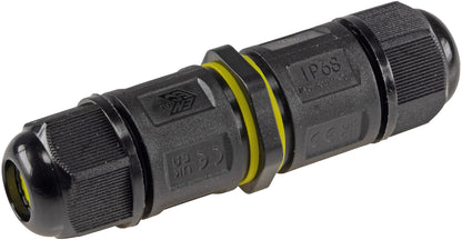 Kabelverbinder 3-polig, IP68, 230V Klemmanschluss, für Kabel Ø 6-11mm