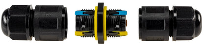 Kabelverbinder 3-polig, IP68, 230V Klemmanschluss, für Kabel Ø 6-11mm