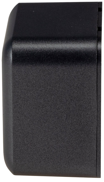 FASKO Schutzkontakt-Steckdose, Anthrazit 250V~/ 16A, Aufputz, Schraubanschluss