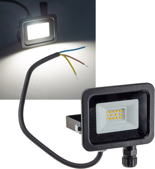 LED-Fluter "CTF-OB 10" IP65, 10W, 956lm, 4000K neutralweiß