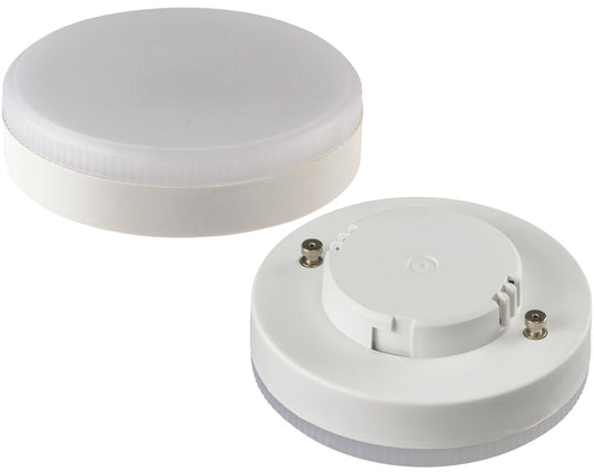 LED Leuchtmittel GX53 "XH 90" warmweiß 9W, 805lm, Ø75x25mm, 120°, 3000k