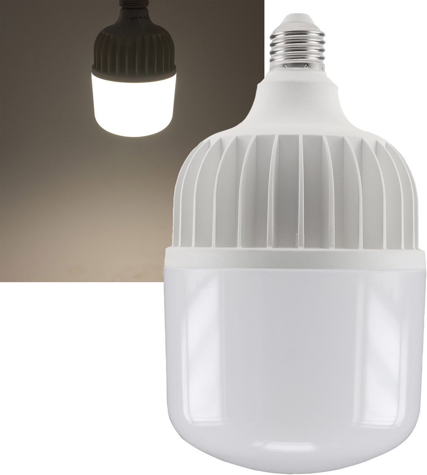 LED Jumbo Lampe E27 50W "G500n" 4538lm, 4000K,neutralweiß, ØxH 12x21,5cm