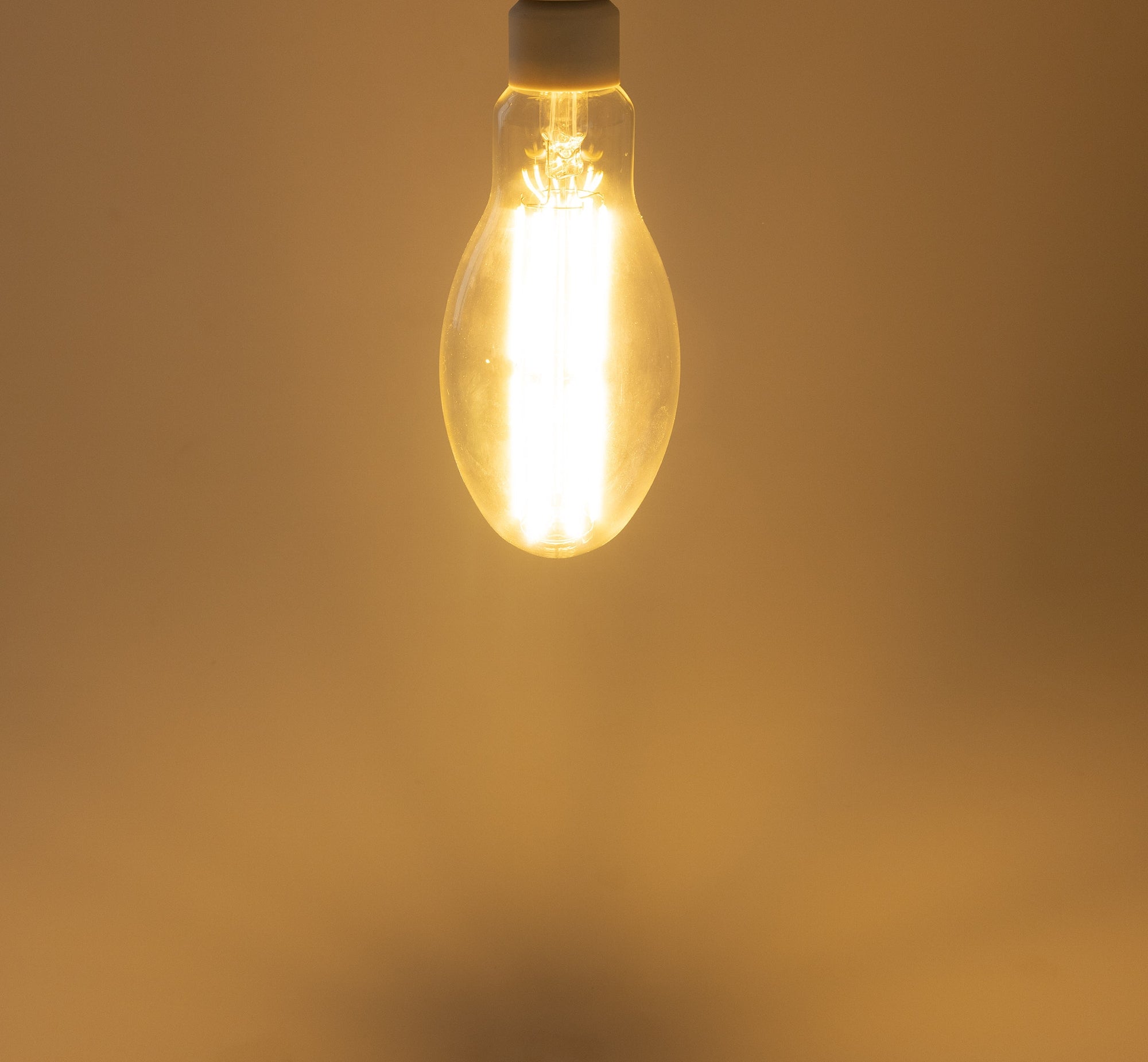 LED Filament-Lampe E27 30W "FHE-30" 4575lm, 2700K, warmweiß, ØxH 9x24cm