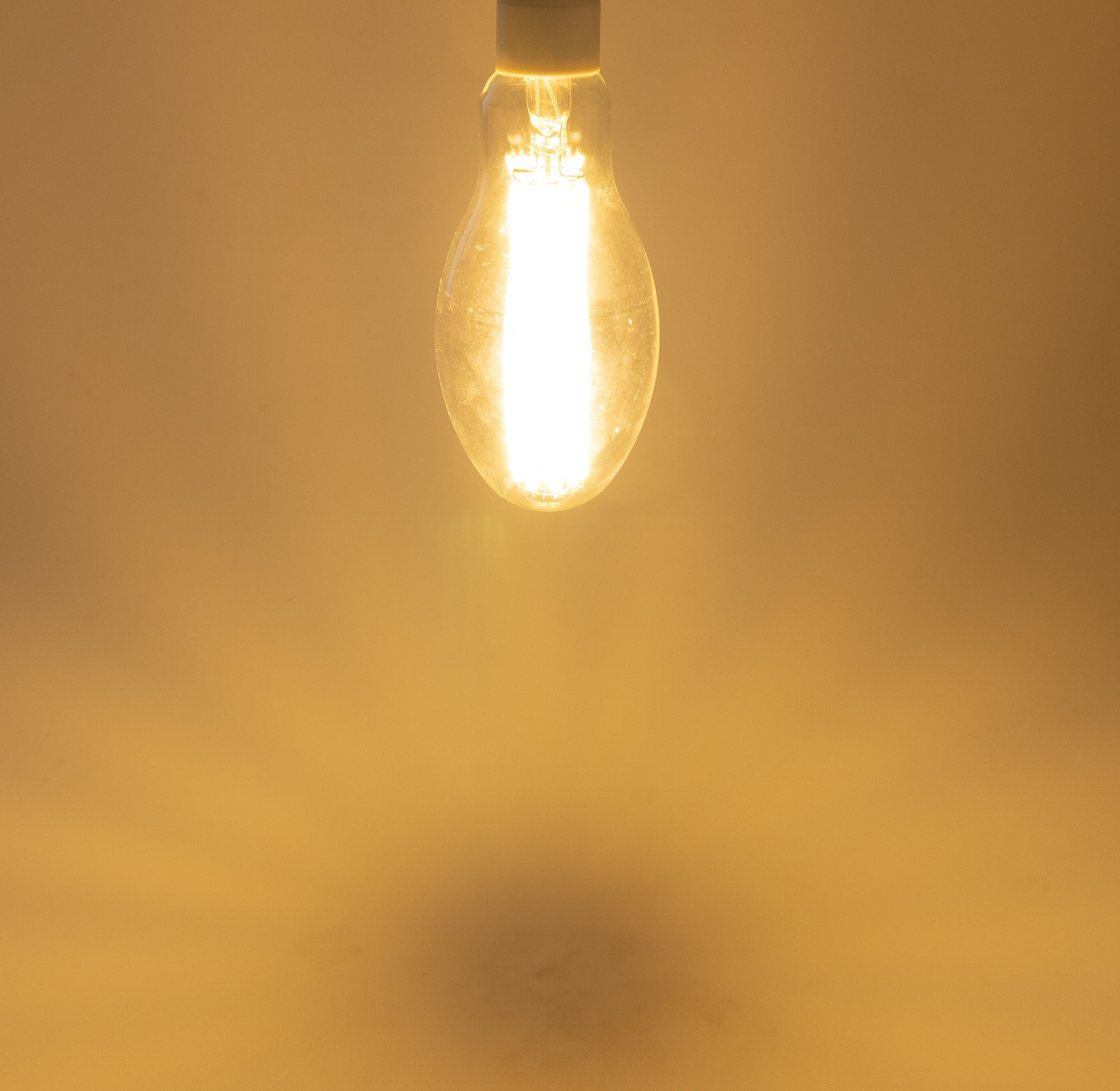 LED Filament-Lampe E27 50W "FHE-50" 7841lm, 2700K, warmweiß, ØxH 9x24cm