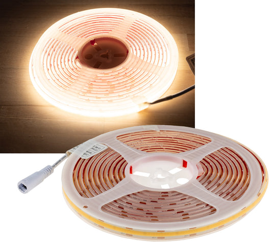 LED-Stripe "CLS-COB V2" 5m, neutralweiß 12V, 48W,  4791 Lumen