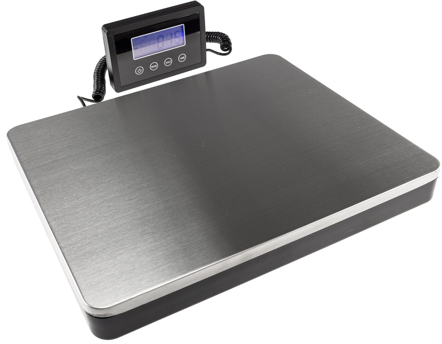 Paketwaage / Versandwaage "CT PW-50" 0,1-50kg, ±10g, 30x25cm Edelstahl-Platte