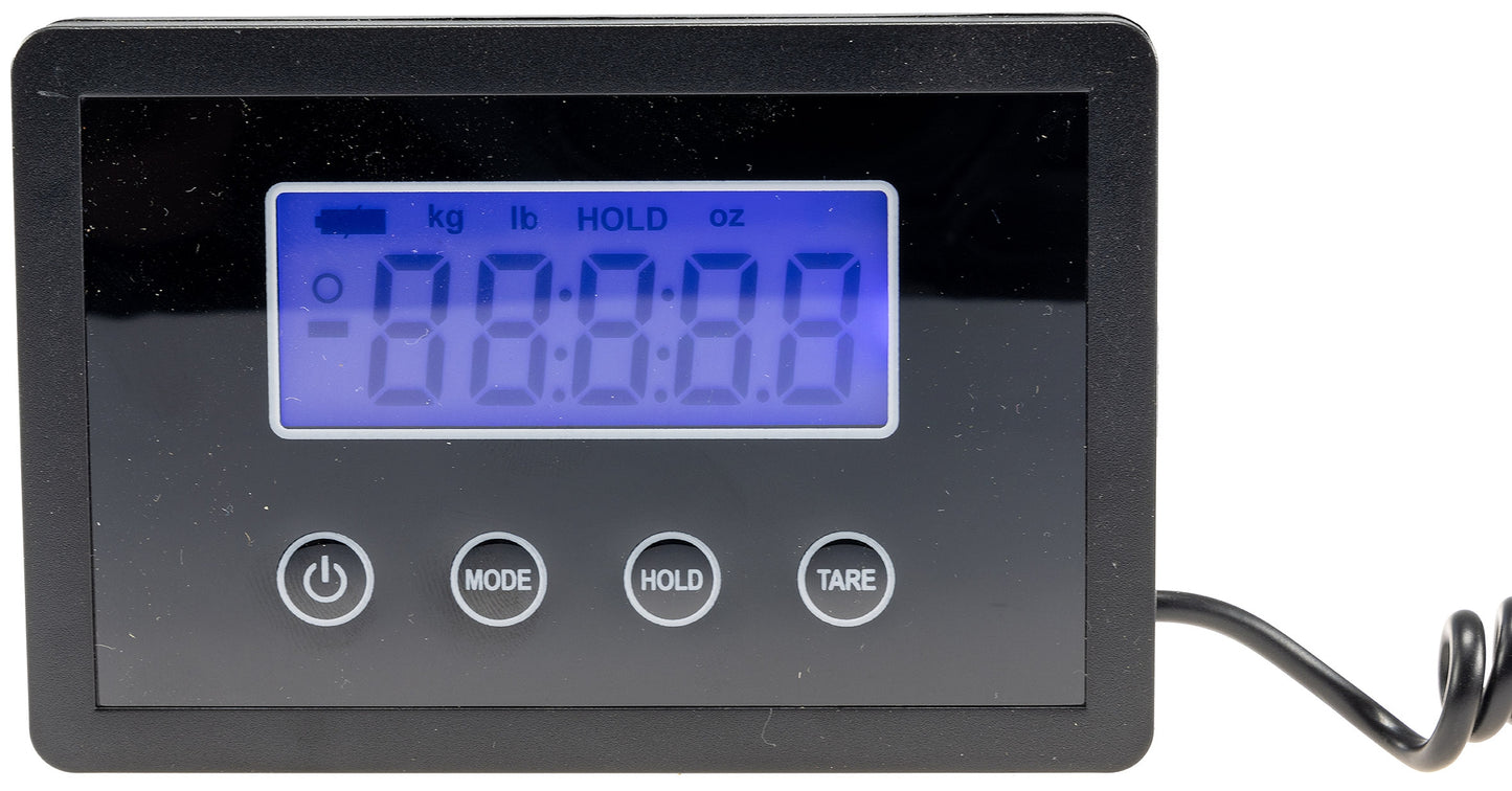 Paketwaage / Versandwaage "CT PW-50" 0,1-50kg, ±10g, 30x25cm Edelstahl-Platte