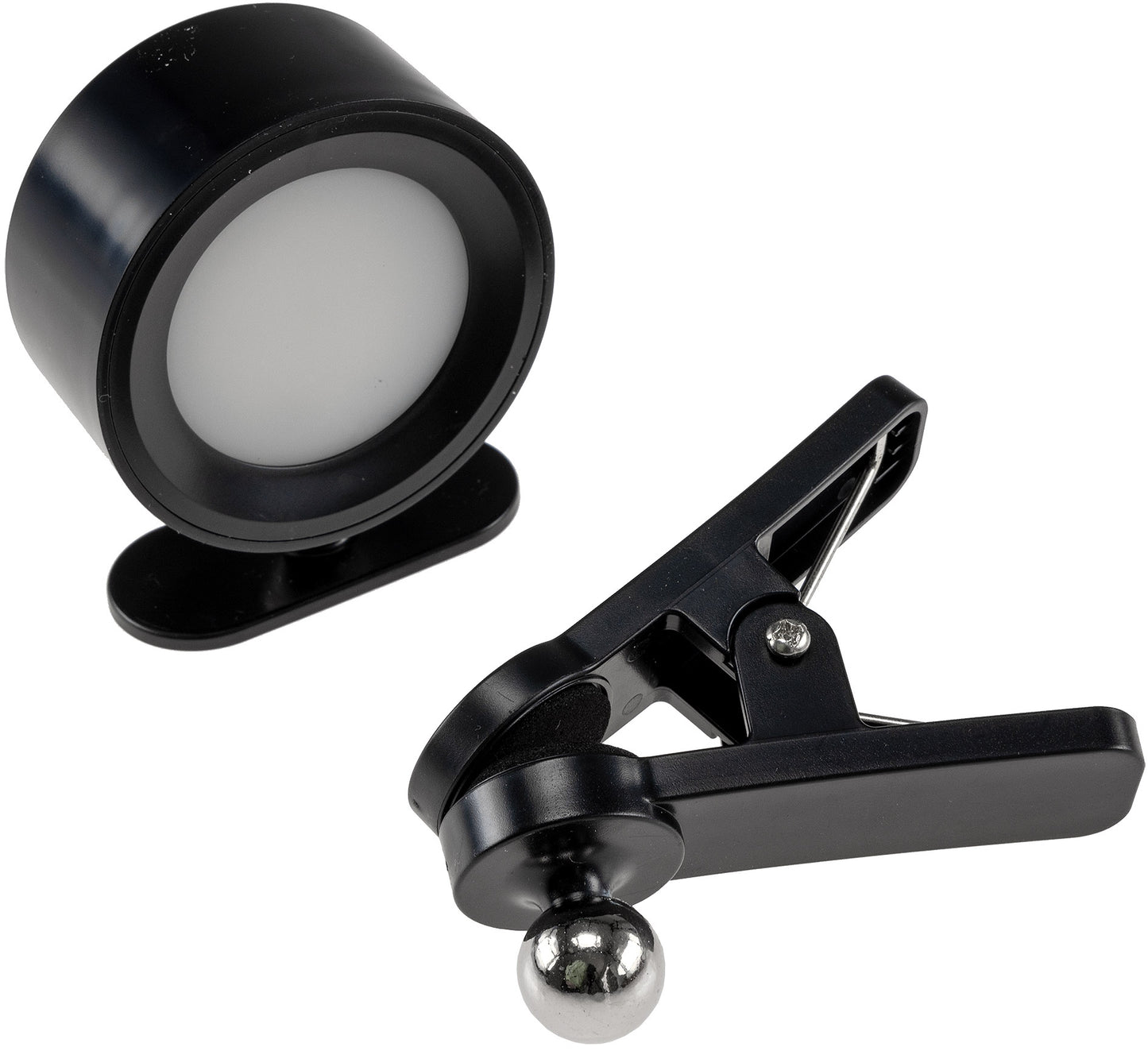 REV Akku Clip-Leuchte 150lm Klammer + Klebepad
