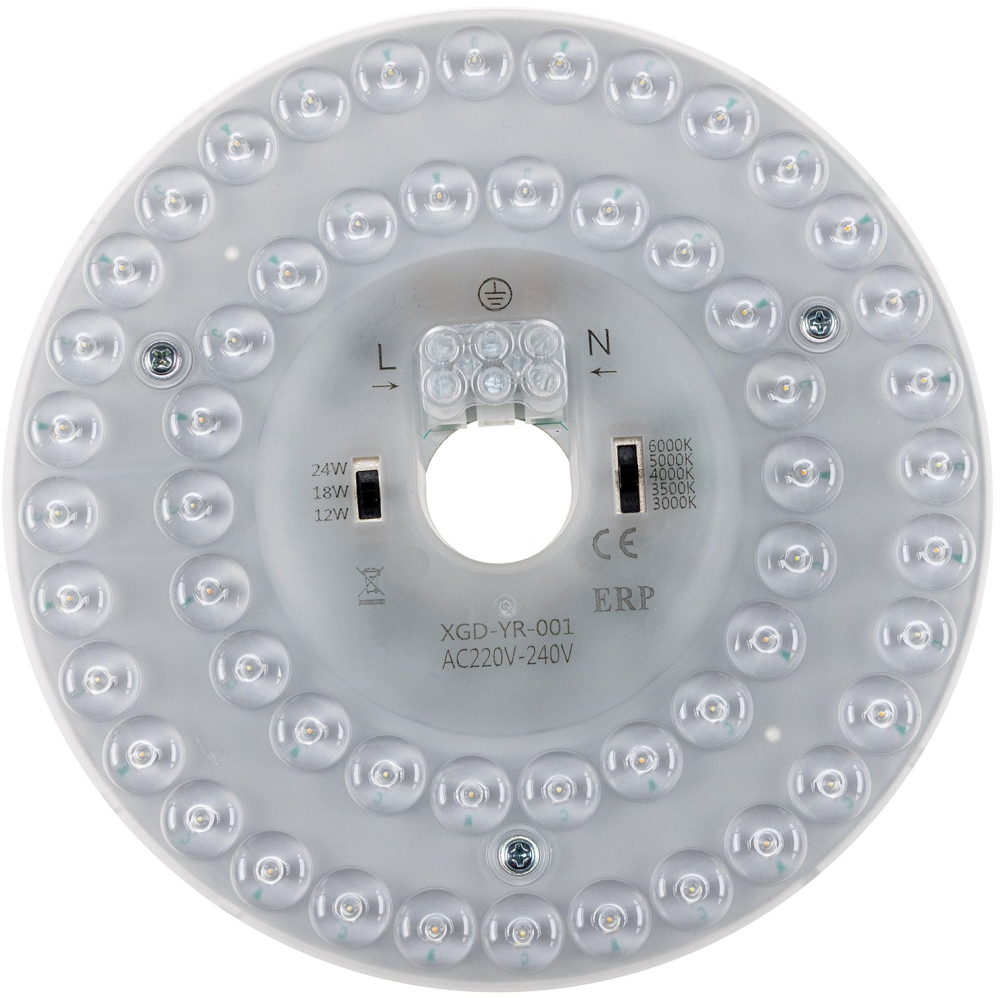 LED Umrüstmodul "UM1224cct" für Leuchten Ø 17cm, 12-18-24W, Magnethalter