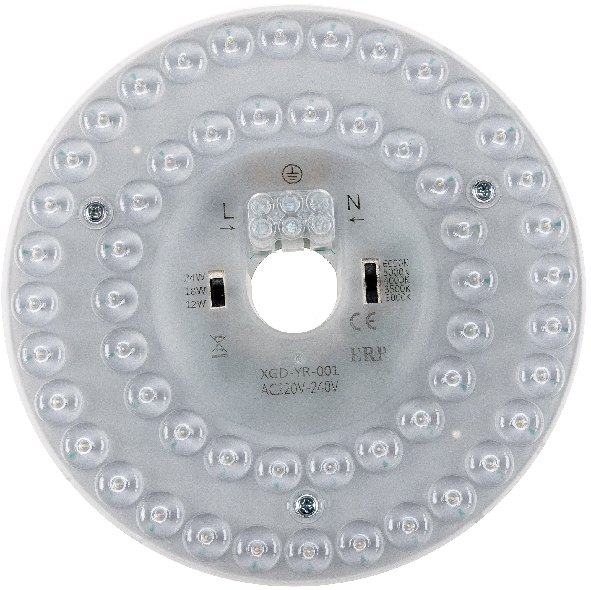 LED Umrüstmodul "UM1224cct" für Leuchten Ø 17cm, 12-18-24W, Magnethalter
