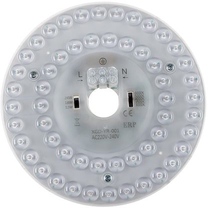 LED Umrüstmodul "UM1224cct" für Leuchten Ø 17cm, 12-18-24W, Magnethalter