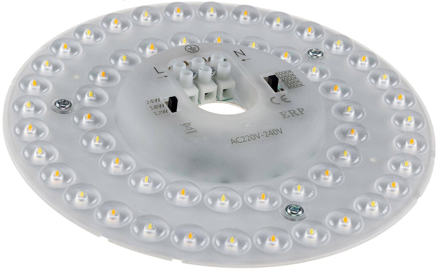 LED Umrüstmodul "UM1224cct" für Leuchten Ø 17cm, 12-18-24W, Magnethalter