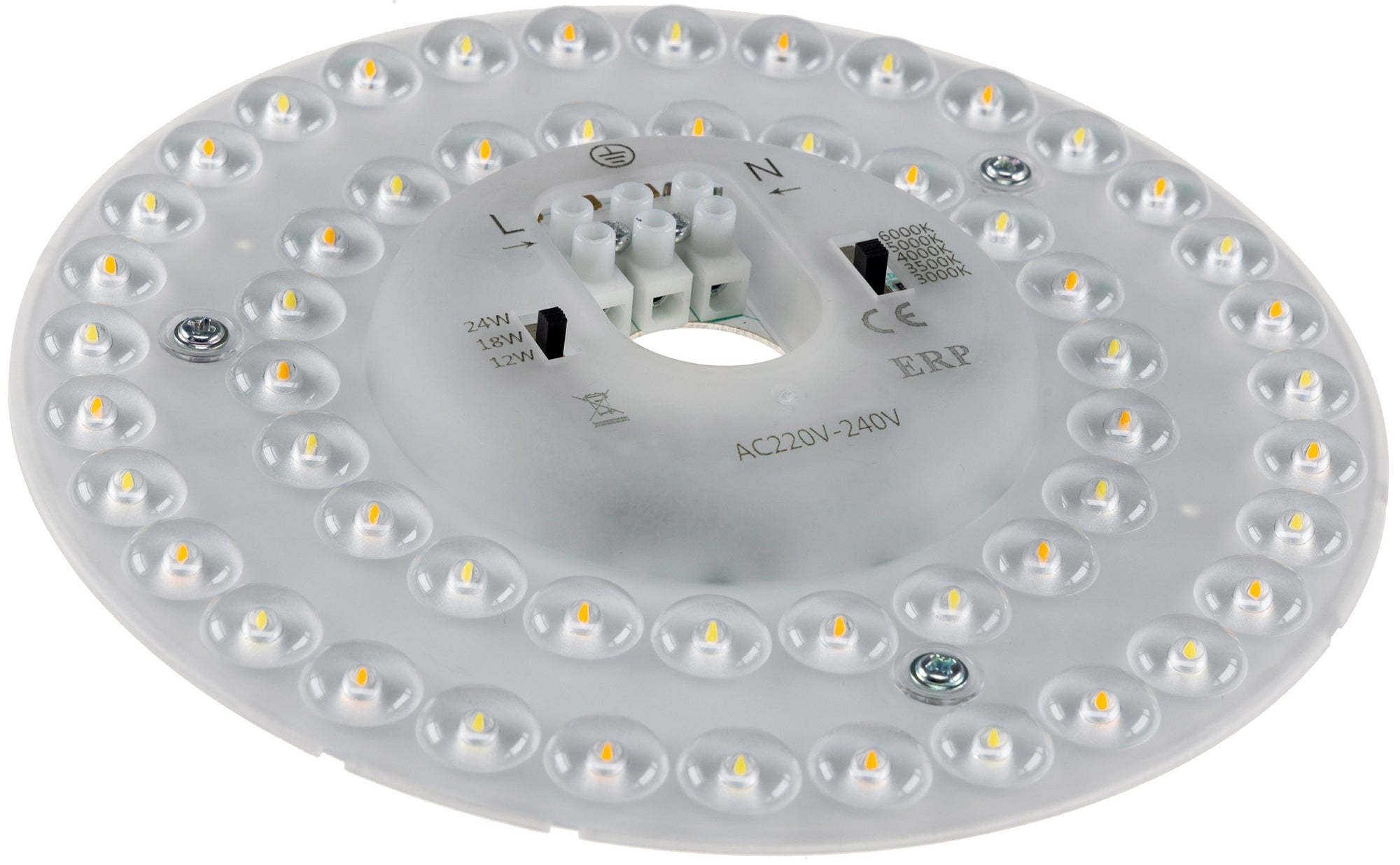 LED Umrüstmodul "UM1224cct" für Leuchten Ø 17cm, 12-18-24W, Magnethalter