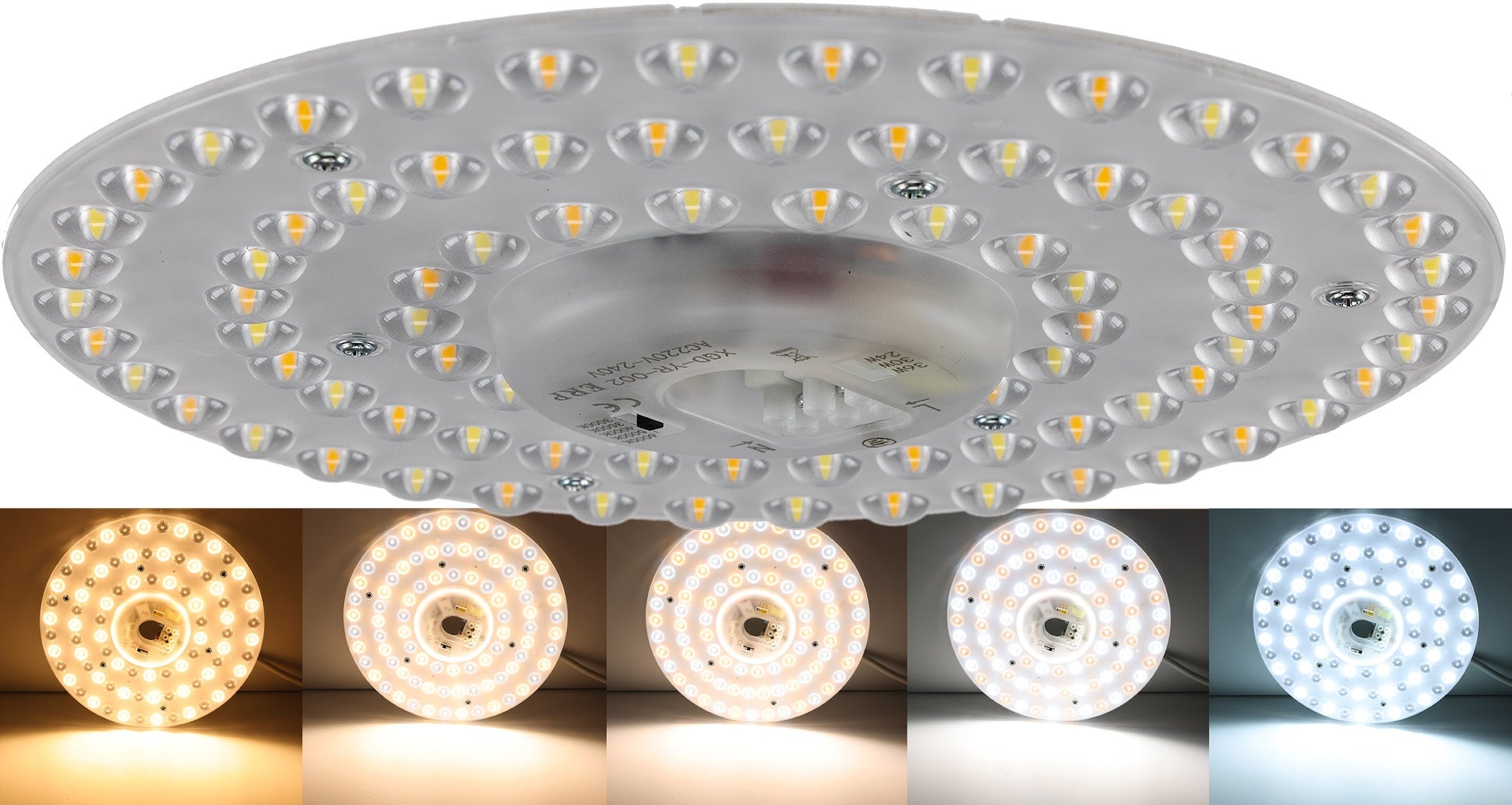 LED Umrüstmodul "UM36cct" für Leuchten Ø 23cm, 36W, Magnethalter