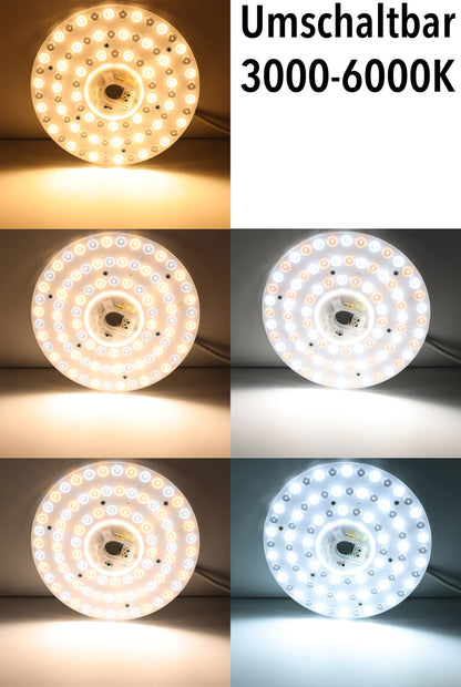 LED Umrüstmodul "UM36cct" für Leuchten Ø 23cm, 36W, Magnethalter