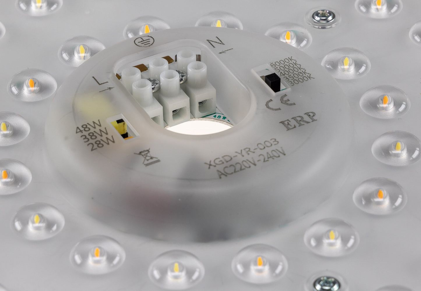 LED Umrüstmodul "UM48cct" für Leuchten Ø 30cm, 48W, Magnethalter