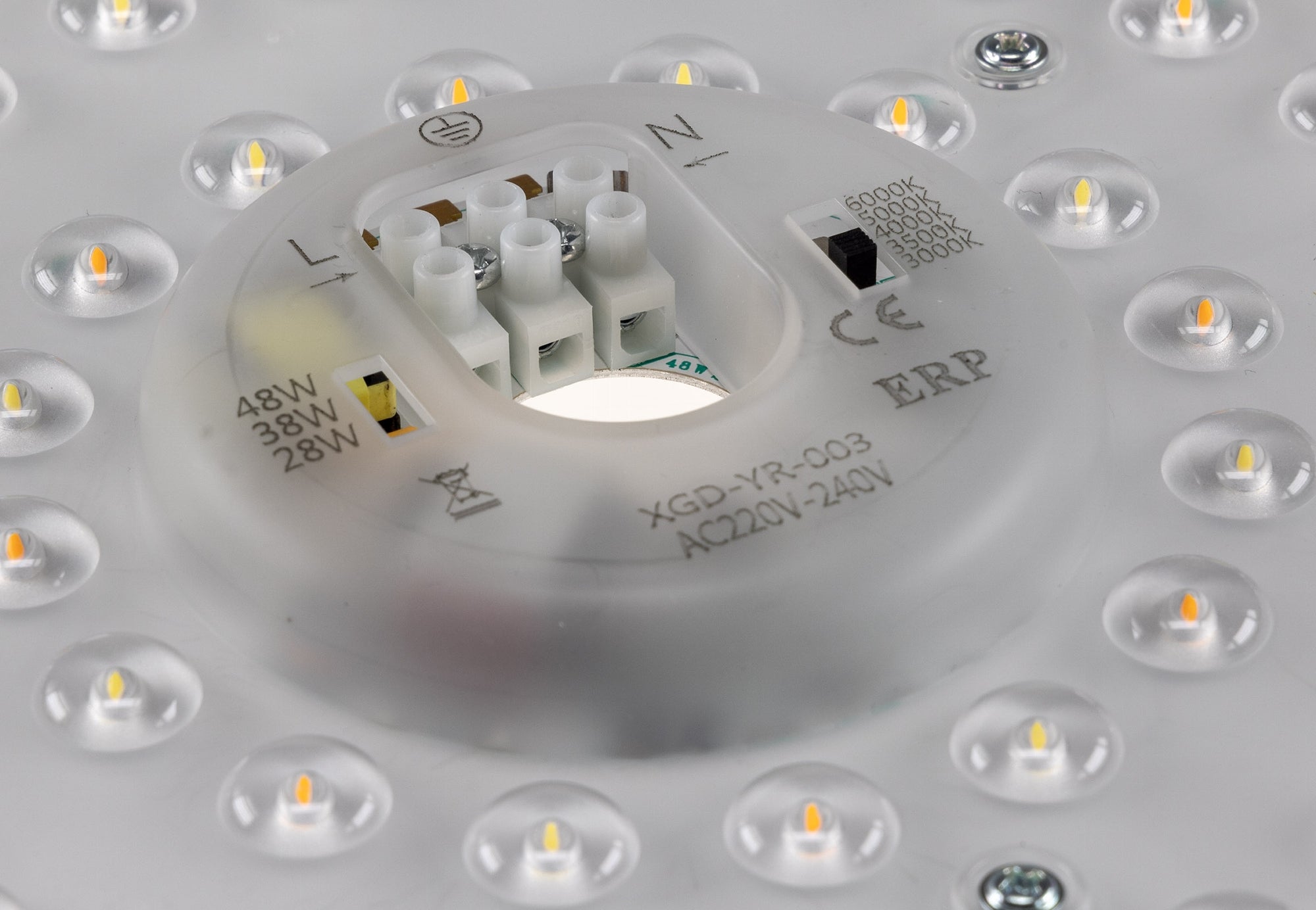 LED Umrüstmodul "UM48cct" für Leuchten Ø 30cm, 48W, Magnethalter