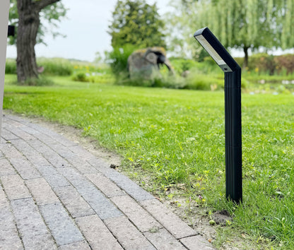LED Solar Wegeleuchte "SWL-78" IP44 63cm, Dämmerungssensor, 3000k warmweiß