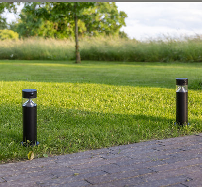 LED Solar Wegeleuchte "SWL-AS30" IP44, warmweiß 3000K, PIR Sensor, 30cm