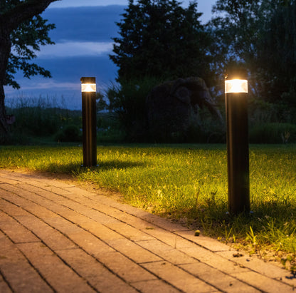 LED Solar Wegeleuchte "SWL-AS50" IP44, warmweiß 3000K, PIR Sensor, 50cm
