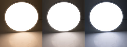 LED Deckenleuchte "Santano CCT 30" IP54 Ø 30cm, 18W, CCT 3000-6000k