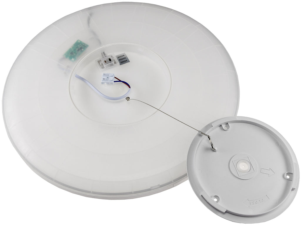 LED Deckenleuchte "Santano CCT 42" IP54 Ø 42cm, 24W, CCT 3000-6000k