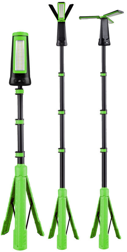LED Baustrahler mit Akku "BSA-30s" Stativ, 30W, 2700lm, 2700/4500/6000K