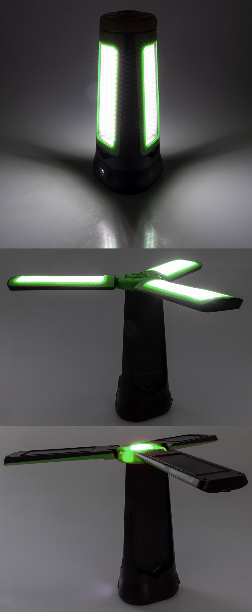LED Baustrahler mit Akku "BSA-30s" Stativ, 30W, 2700lm, 2700/4500/6000K