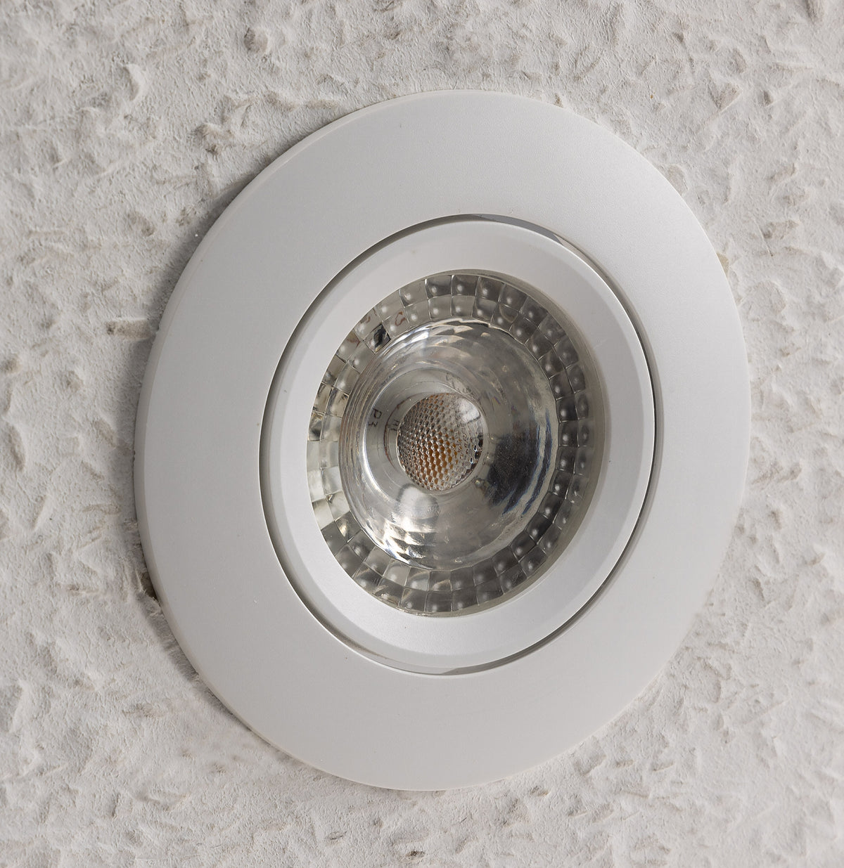 Einbaustrahler "CT-K86" Kunstoff, Ø 86mm für 50mm Lampen, Weiß