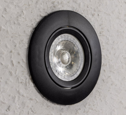 Einbaustrahler "CT-K86" Kunstoff, Ø 86mm für 50mm Lampen, schwarz