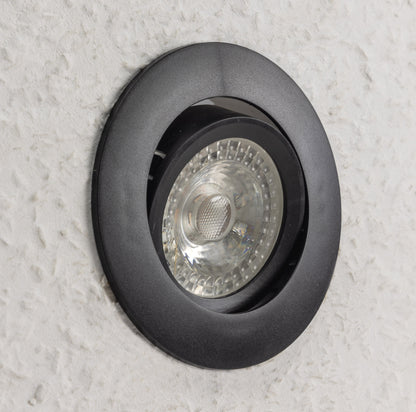 Einbaustrahler "CT-K86" Kunstoff, Ø 86mm für 50mm Lampen, schwarz