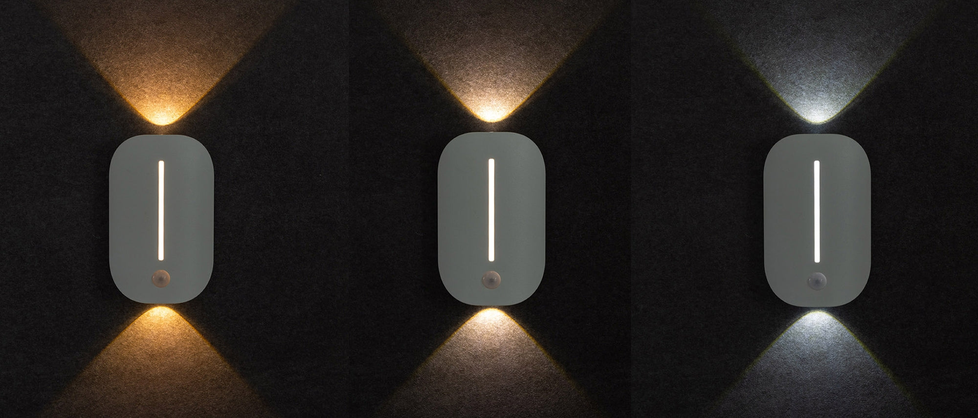 Wandleuchte mit Bewegungsmelder CT-WLA 120° Erfassung, Akkubetrieb, USB-C