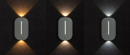 Wandleuchte mit Bewegungsmelder CT-WLA 120° Erfassung, Akkubetrieb, USB-C