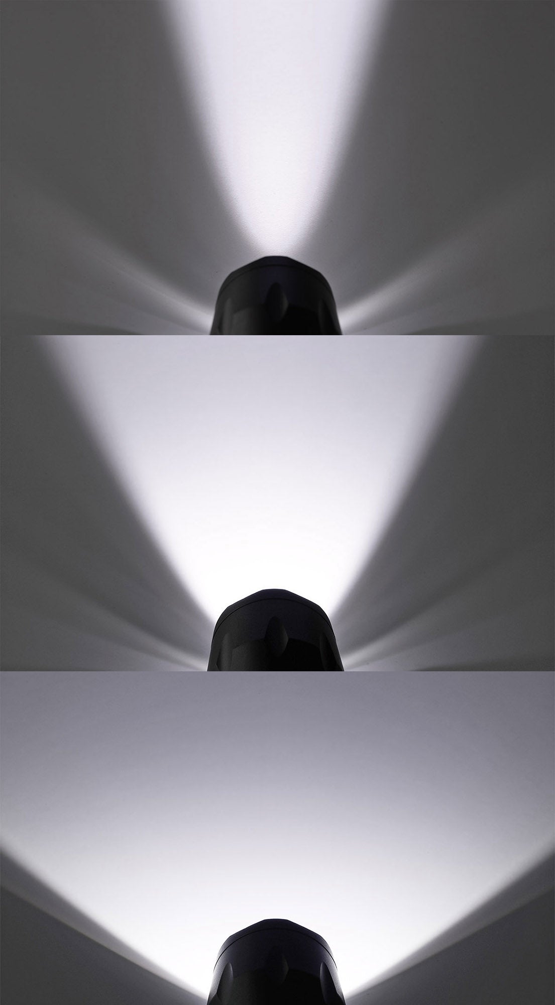 LED-Taschenlampe "CTL20 Zoom" mit Akku 20W, 1600lm, Zoom, ØxL 167x41mm