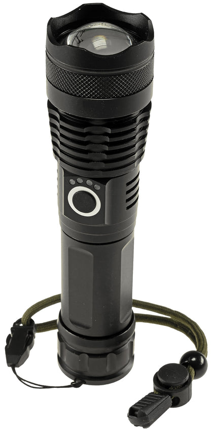 LED-Taschenlampe "CTL20 Zoom" mit Akku 20W, 1600lm, Zoom, ØxL 167x41mm