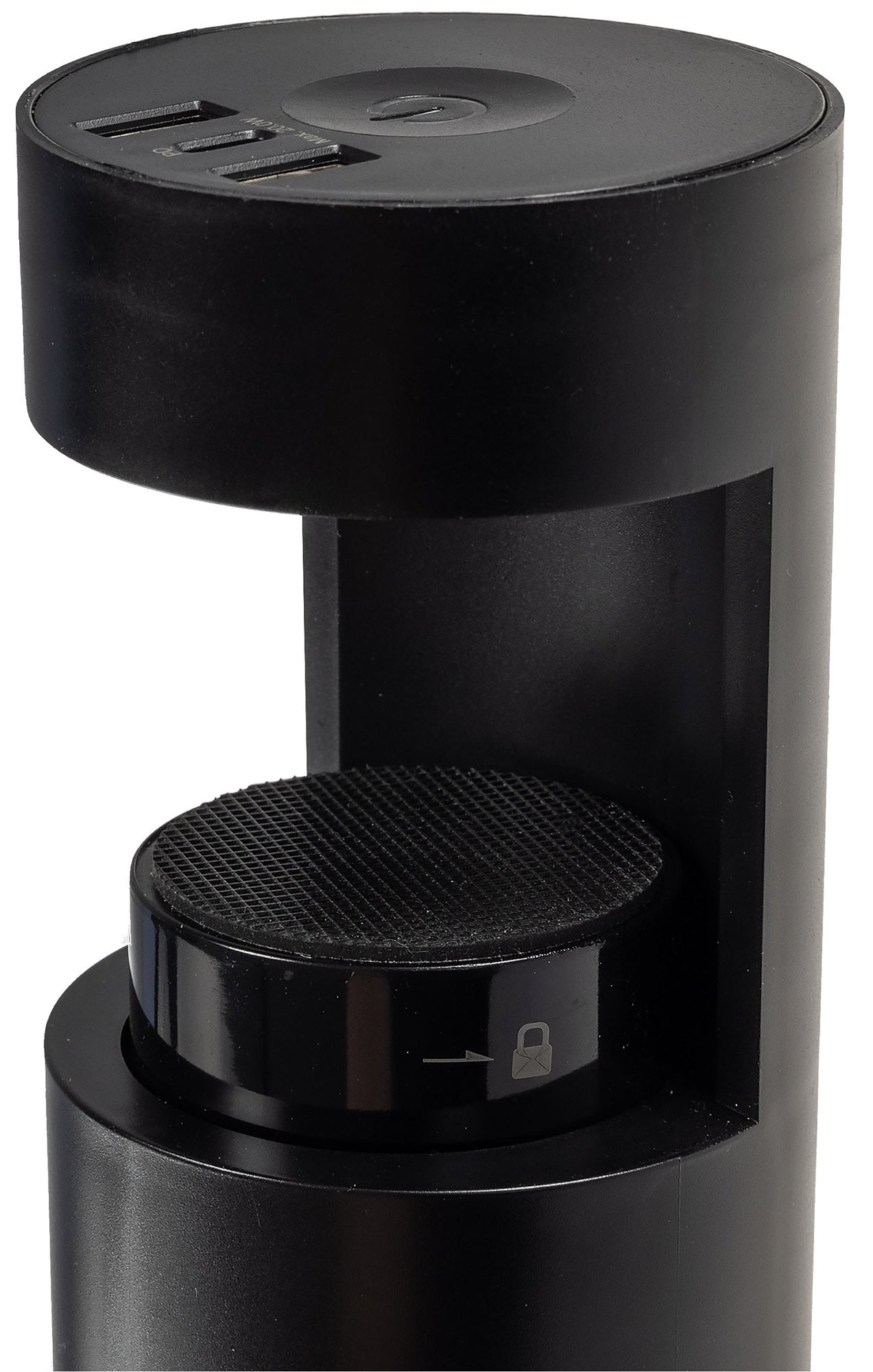 3-fach Tischsteckdose "CT-KS 3" USB-A + C, 20W PD, 3m Kabel, Schwarz
