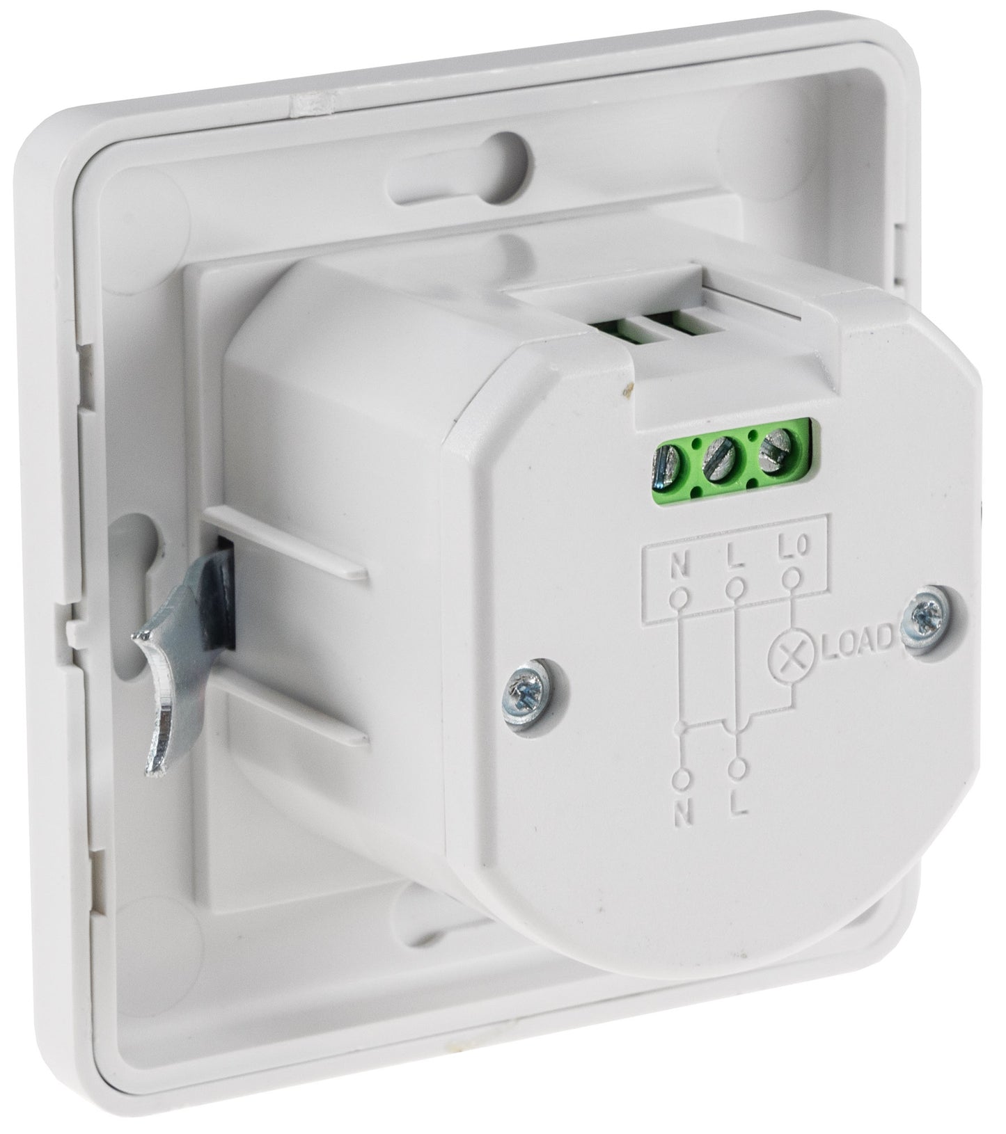 Bewegungsmelder 160° Unterputz IR & Akustik Sensor, 3-Draht, weiß