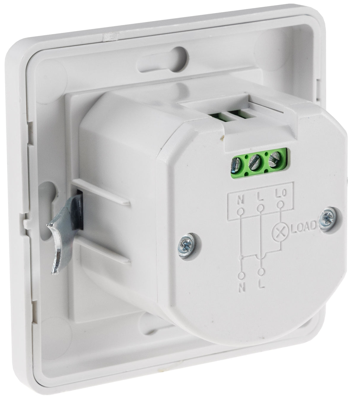Bewegungsmelder 160° Unterputz IR & Akustik Sensor, 3-Draht, weiß