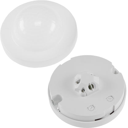 Decken-Aufputz-Bewegungsmelder 360° PIR, mit Präsenzfunktion, 20m Detektion