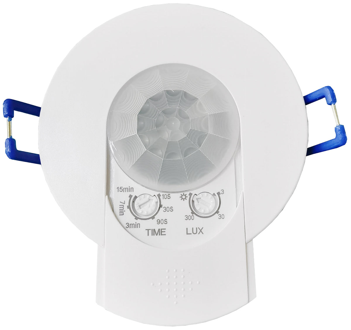 Decken-Einbau-Bewegungsmelder 360° IP54 PIR, LED geeignet, 8m Detektion, 76x36mm