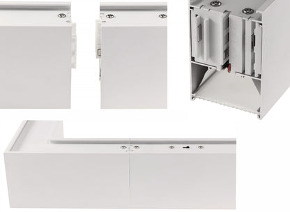 Decken-Einbau-Bewegungsmelder 360° IP54 PIR, LED geeignet, 8m Detektion, 76x36mm