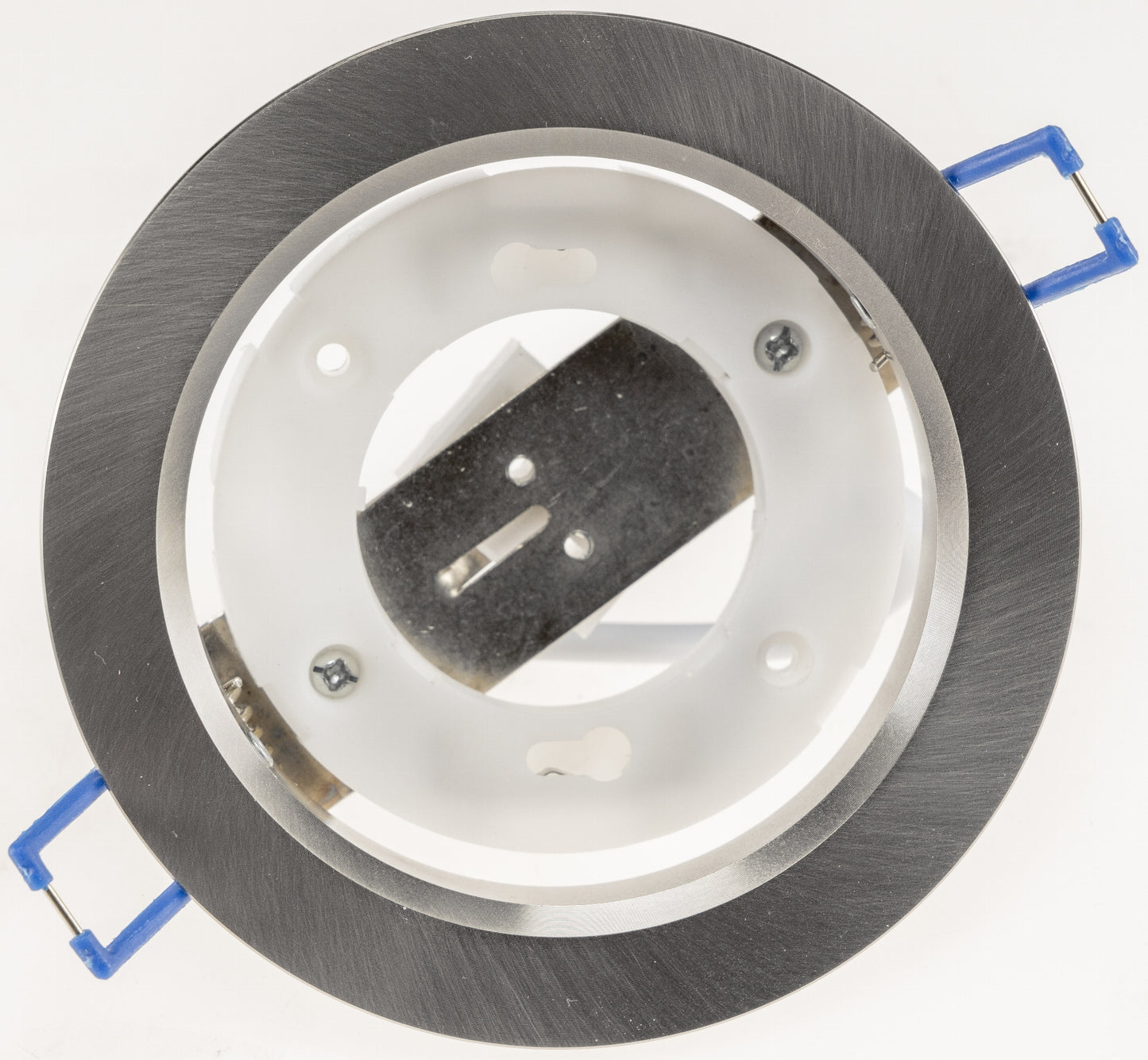 Einbaustrahler "CT-DS108" Ø108mm GX53 Fassung, 230V, Aluminium gebürstet