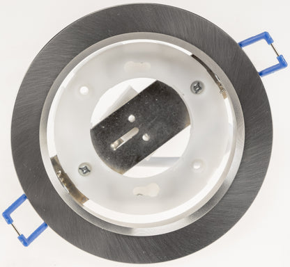 Einbaustrahler "CT-DS108" Ø108mm GX53 Fassung, 230V, Aluminium gebürstet